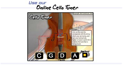 cello tuner online free