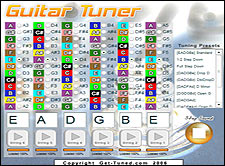 Adjustable Online Guitar Tuner